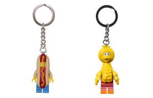 Фигурка из строительных блоков Hot Dog Big Bird с подвеской 0 300 деталей 853571+854194 LEGO