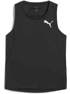 Спортивная футболка "W CROSS THE LINE SingleT 3.0" черного цвета Puma