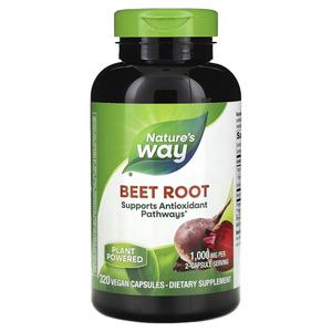 Добавка Nature's Way Beet Root 1000 мг, 320 веганских капсул