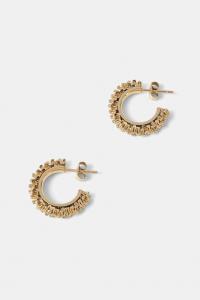 Серьги с позолотой и мишурой Edblad, золотой