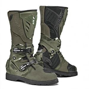 SIDI Итальянские мотоциклетные ботинки adventure all-season waterproof anti-fall для мужчин, battlefield green, размер 45
