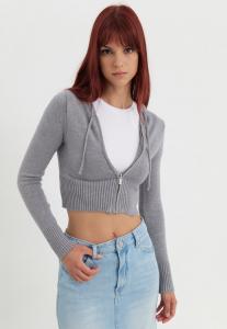 Кардиган Even&Odd, цвет Mottled Grey