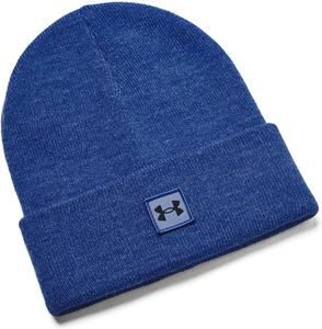 Шапка-манжета унисекс Under Armour Halftime, (432) Tech Blue/Black