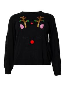 Свитер Vero Moda Curve VMCRudolf, черный