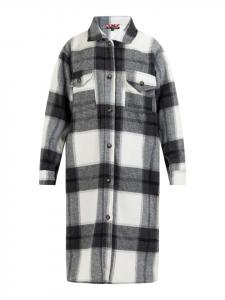 Женское пальто черного и кремового цветов myMo ROCKS