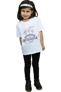 Хлопковая футболка для квиддича в Хогвартсе Harry Potter, белый