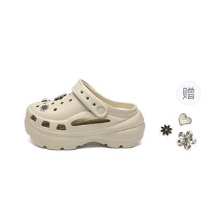 ZHR Клоги женские хаки с пряжкой, цвет Khaki[with Buckle]