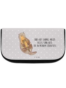 Косметичка Mr. & Mrs. Panda, серый пастельный