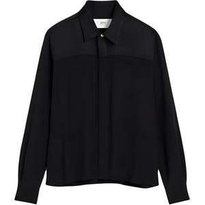Ami Paris Ami De Coeur рубашка с длинными рукавами AMIPARIS, черный