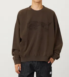 Толстовка Wrangler с потертым принтом