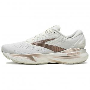 Brooks Кроссовки Adrenaline GTS 24 с низким верхом, износостойкие, для бега на длинные дистанции, женские, белые