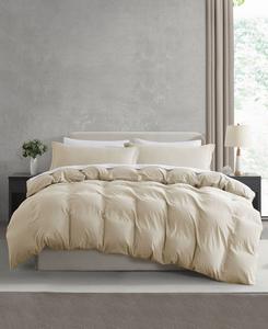 Ультрамягкий предварительно выстиранный комплект постельного белья из 2 предметов, размер Twin/Twin XL Nestl, Beige cream