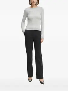 Свитер фактурной вязки Guess Usa, серый