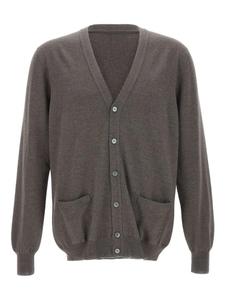 Gran Sasso шерстяной кардиган, коричневый