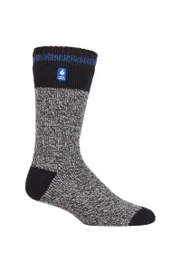 1 пара однотонных термоносков с рисунком 2.3 TOG SOCKSHOP Heat Holders, синий