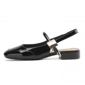 DAPHNE Женские повседневные туфли на один каблук черные, цвет Black