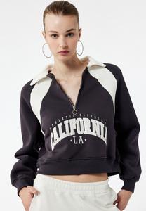 Толстовка Koton Sweatshirt, Anthracite