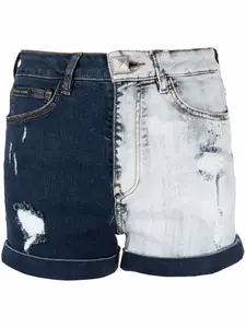 Джинсовые шорты Philipp Plein, синий