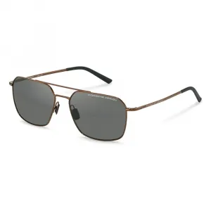 Солнцезащитные очки Porsche Design P8970 polarized, коричневый