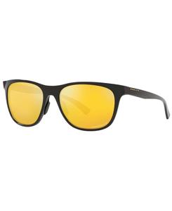 Поляризованные солнцезащитные очки LEADLINE, OO9473 56 Oakley, POLISHED BLACK/PRIZM 24K POLARIZED