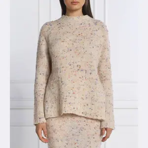 Шерстяной свитер свободного кроя Beatrice B, бежевый