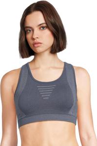 Бюстгальтер Smartwool Intraknit Racerback Bra, цвет Nightfall Blue Heather