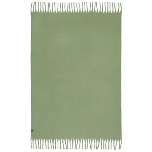 Плед из коллекции SCHÖNER WOHNEN Plenty с длинными кисточками Schöner Wohnen-Kollektion, зеленый