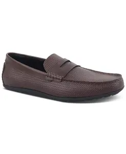 Мужские лоферы Masonn Slip-On Penny Driving Alfani, коричневый