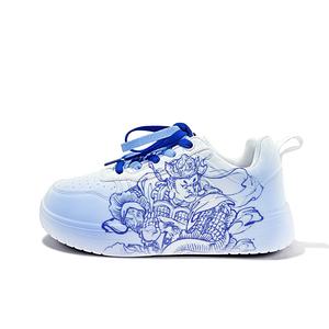 Вчерашние Холодные Цикады Износостойкие, Легкие и Дышащие Низкие Кроссовки для Скейтборда Унисекс, Белый-Сердитый Глаз Кинг Конг-ZLA1025D