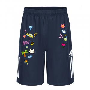 Повседневные шорты унисекс Adidas, темно-синий