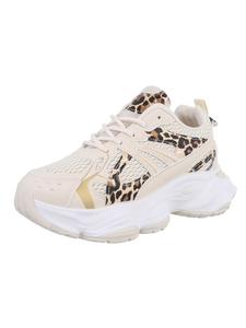 Кроссовки на шнуровке Ital-Design, цвет beige und braun