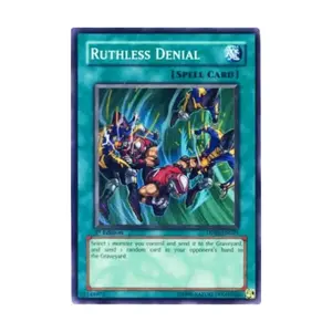CCG Безжалостное отрицание (супер редкое), Yu-Gi-Oh - Duelist Pack - Zane Truesdale - Singles