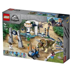 LEGO Jurassic World, блоки «Атака трицератопса», 75937