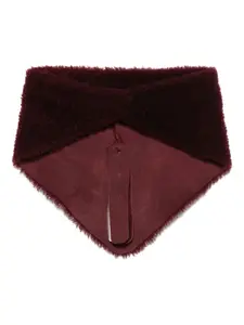 Шарф с отделкой Salvatore Santoro, красный