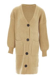 Вязаный кардиган RISA Knit Cardigan, кэмел