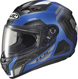 Шлем мужской HJC i10 Sonar X-Small, черный / синий