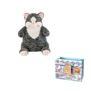 Плюшевая кукла Puff Cat Dolls высотой 45см/65см/90см MORTEN SOLUM, черный