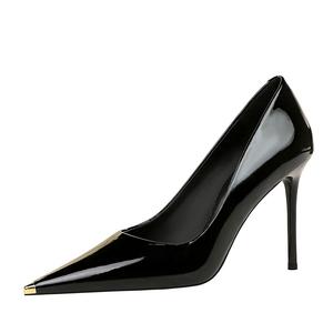 GOSO Тонкие каблуки на шпильке для женщин черные, цвет Black