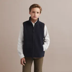 Базовый флисовый жилет для детей Verhunt, темно-синий