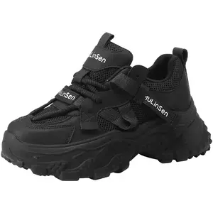 Низкие массивные кроссовки женские Mulinsen, черный