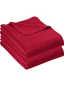 Одеяло Erwin Müller Wohn 2er Pack, красный
