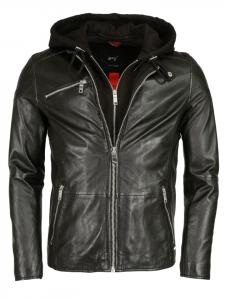 Кожаная куртка Maze, черный