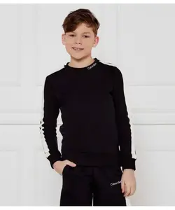 Махровая толстовка Regular fit Calvin Klein Jeans, черный