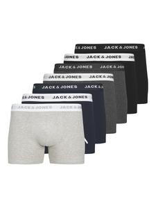 Трусы JACK & JONES Boxer shorts, цвет navy/graphite/light grey/black