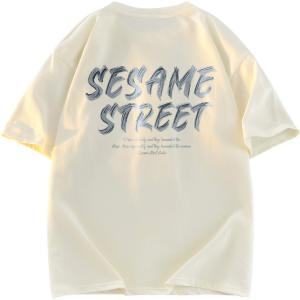 Футболка унисекс Sesame Street, цвет Apricot