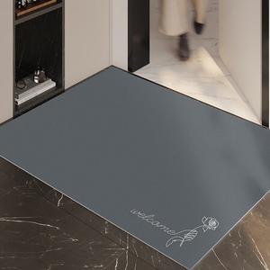 Y U-LIVE Ковер 80х120 см из ПВХ, водонепроницаемый, грязеотталкивающий, моющийся, нескользящий, для прихожей, с подарком