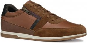 Кроссовки Geox Mens U Renan a, Brown Cotto