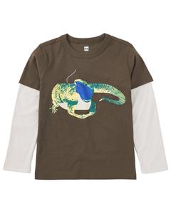 Футболка Tea Collection Lizard Layered Graphic