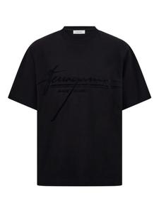 Ferragamo logo-print Футболка, черный