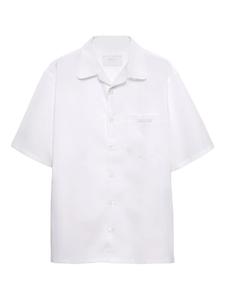 Prada рубашка с короткими рукавами, белый